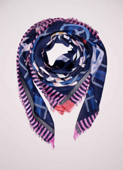 Foulard bleu STREET ONE femme