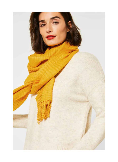Echarpe jaune STREET ONE femme