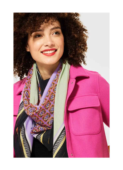 Foulard orange STREET ONE femme