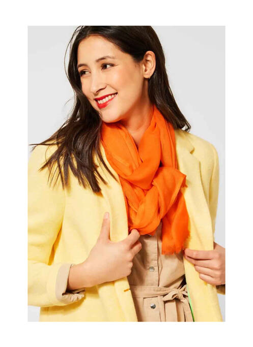Foulard orange STREET ONE femme