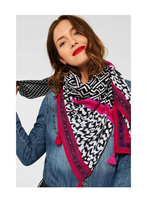 Foulard noir STREET ONE femme