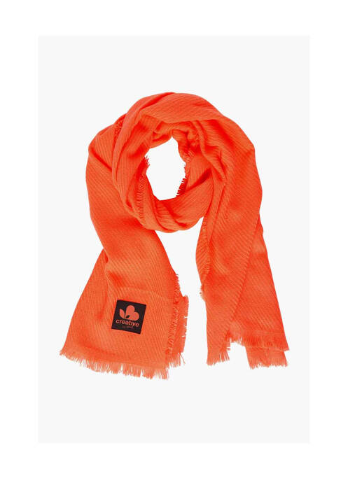 Echarpe orange STREET ONE femme