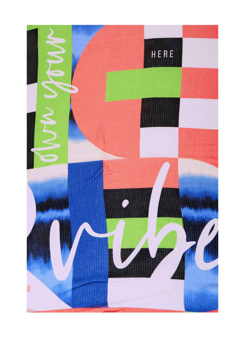 Foulard vert STREET ONE femme