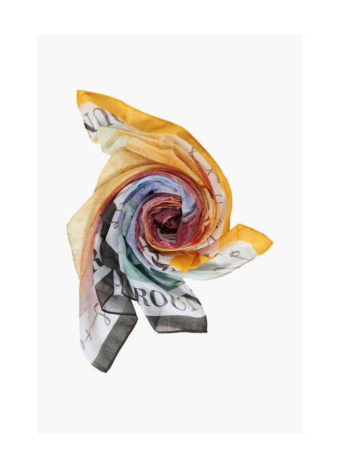 Foulard jaune STREET ONE femme