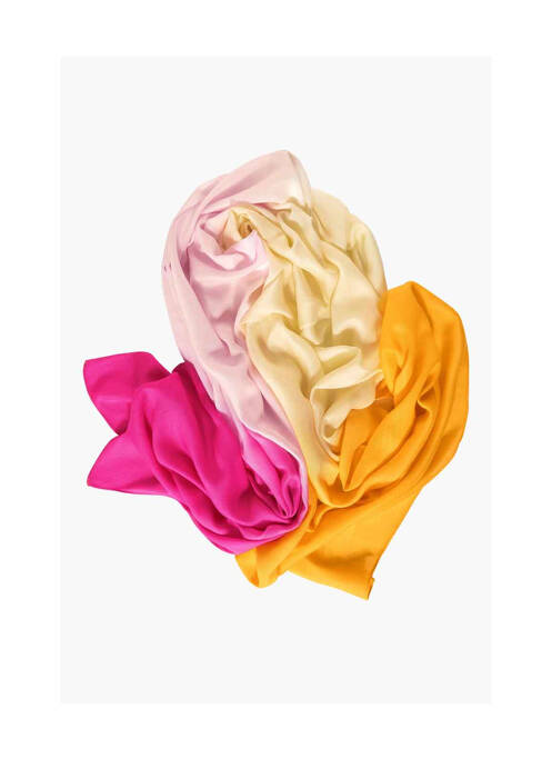 Foulard rose STREET ONE femme