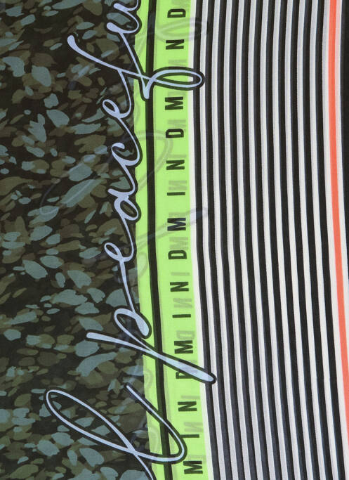 Foulard vert STREET ONE femme