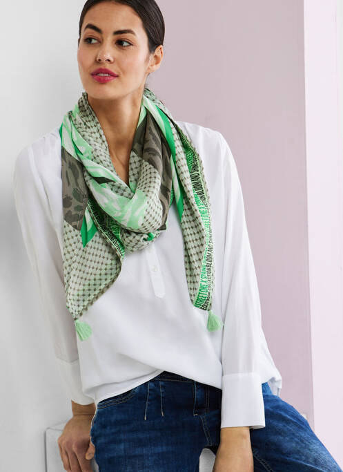 Foulard gris STREET ONE femme