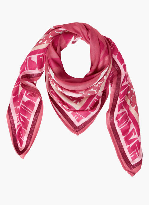 Foulard rose STREET ONE femme