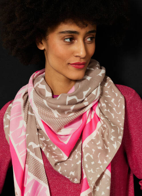 Foulard marron STREET ONE femme