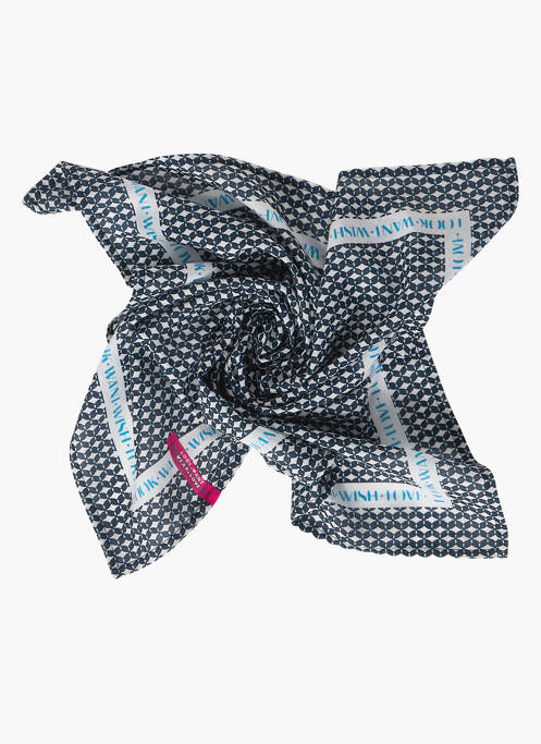 Foulard bleu STREET ONE femme