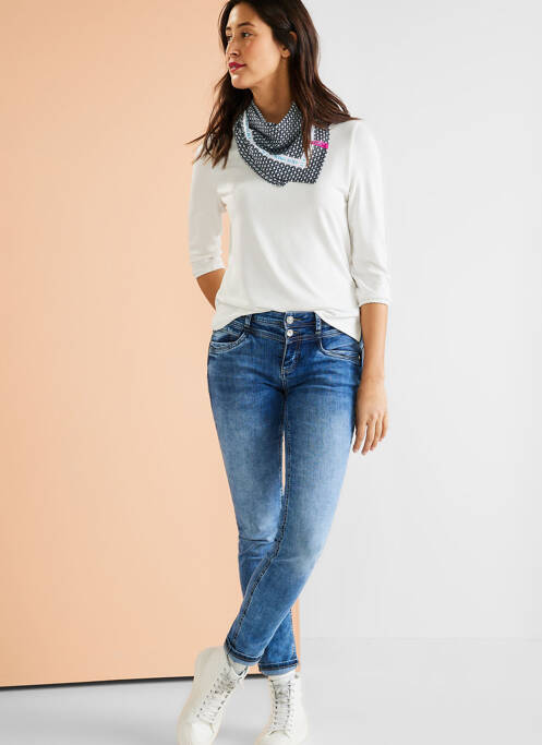 Foulard bleu STREET ONE femme