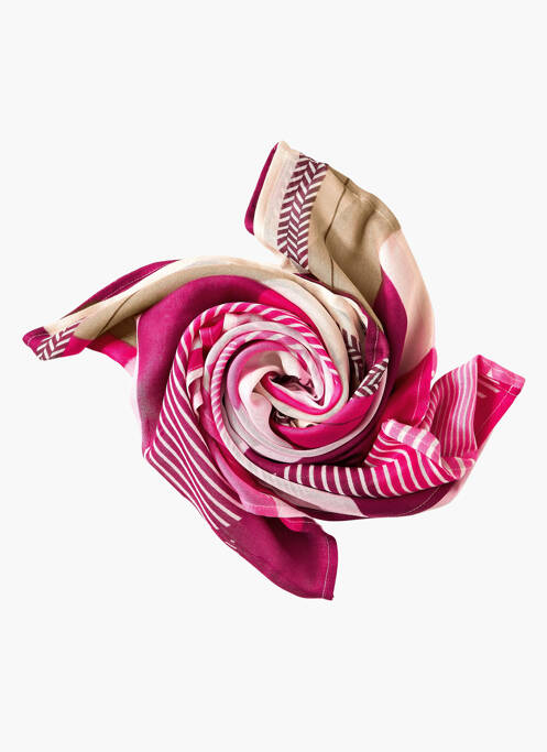 Foulard rose STREET ONE femme