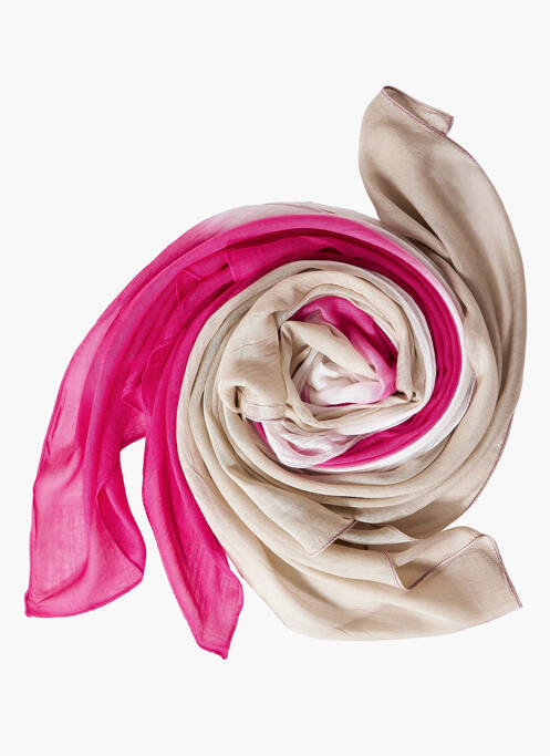 Foulard rose STREET ONE femme