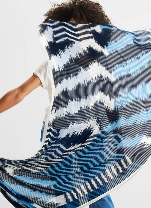 Foulard bleu STREET ONE femme