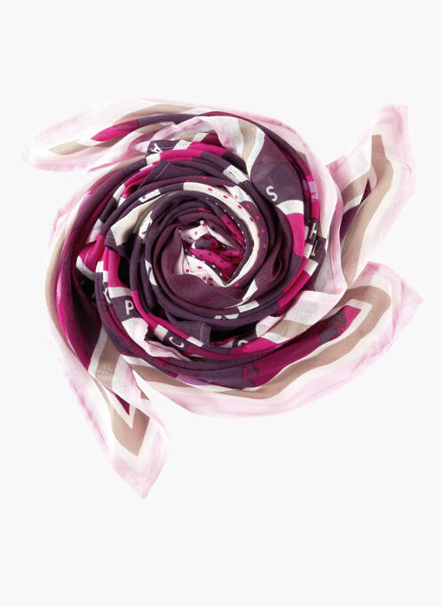 Foulard rose STREET ONE femme