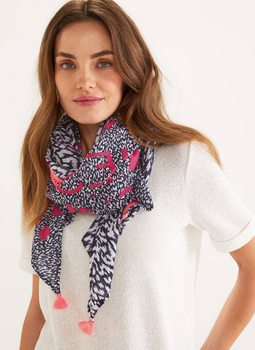 Foulard bleu STREET ONE femme