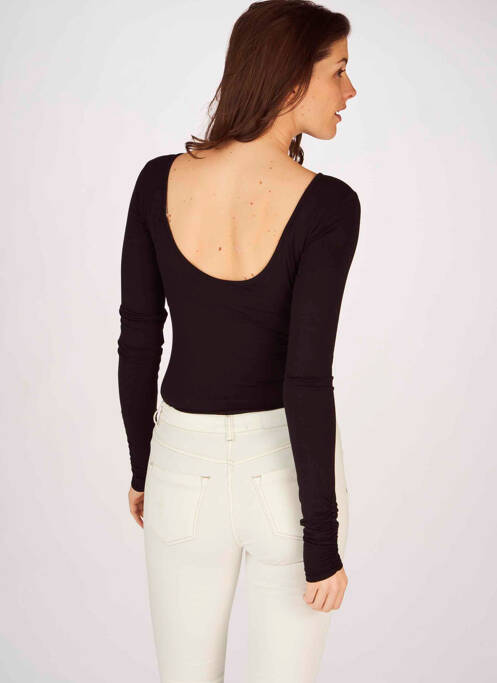 Body lingerie noir ASTRID BLACK LABEL pour femme