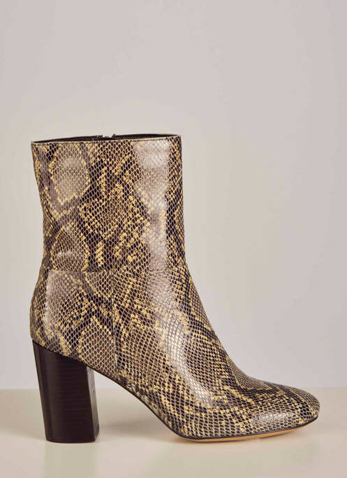 Bottines/Boots vert ASTRID BLACK LABEL femme