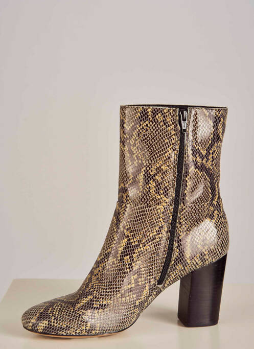 Bottines/Boots vert ASTRID BLACK LABEL femme