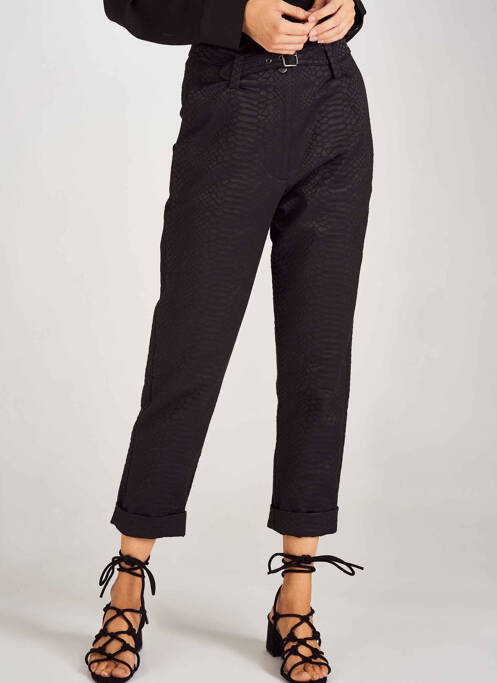 Pantalon slim noir ASTRID BLACK LABEL pour femme