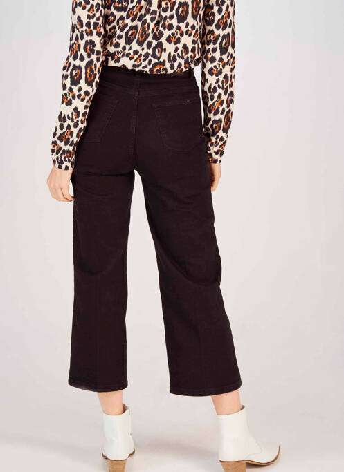 Jeans coupe large noir ASTRID BLACK LABEL pour femme