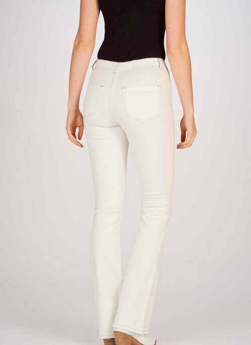 Jean coupe flare beige ASTRID BLACK LABEL pour femme