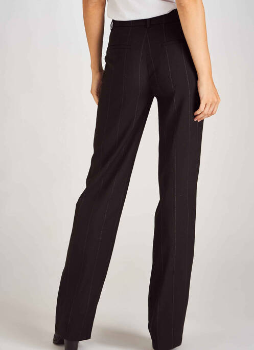 Pantalon droit noir ASTRID BLACK LABEL pour femme