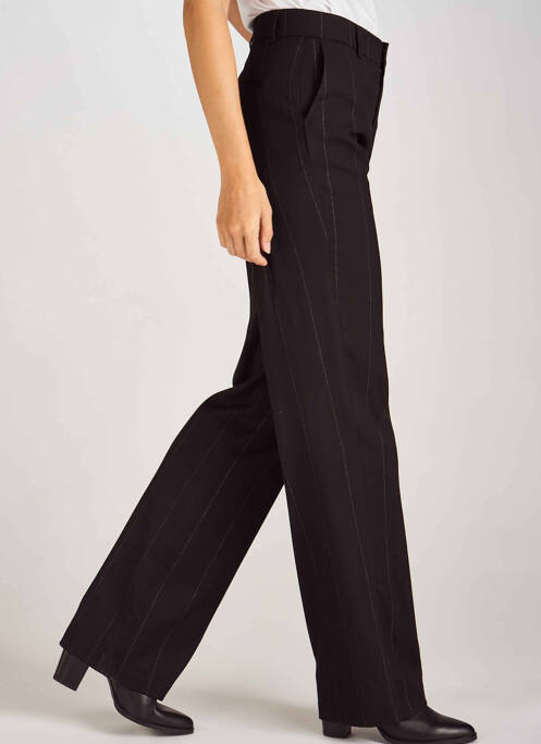 Pantalon droit noir ASTRID BLACK LABEL pour femme