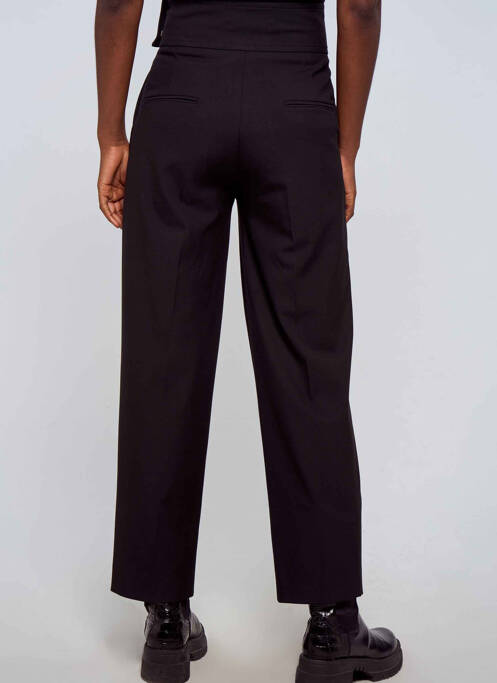 Pantalon chino noir ASTRID BLACK LABEL pour femme