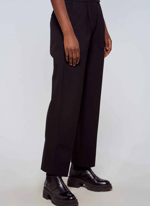 Pantalon chino noir ASTRID BLACK LABEL pour femme