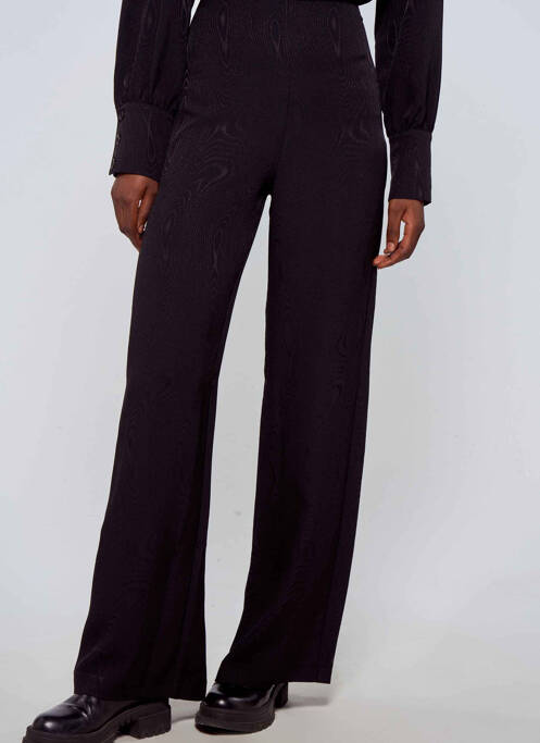 Pantalon flare noir ASTRID BLACK LABEL pour femme