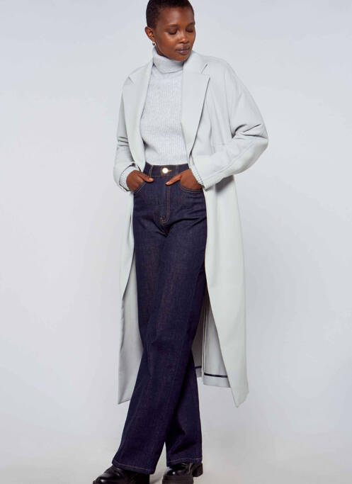 Veste casual bleu ASTRID BLACK LABEL pour femme