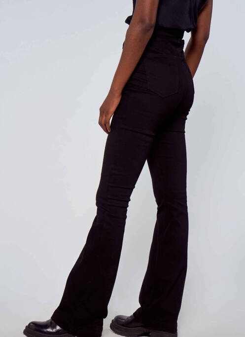 Jean coupe flare noir ASTRID BLACK LABEL pour femme