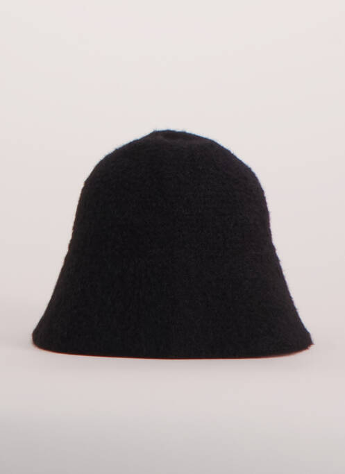 Bonnet noir ASTRID BLACK LABEL femme