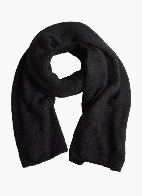 Echarpe noir ASTRID BLACK LABEL pour femme