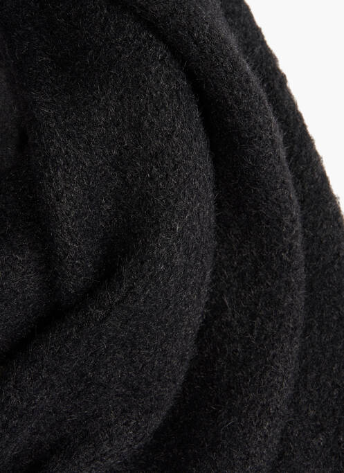 Echarpe noir ASTRID BLACK LABEL pour femme