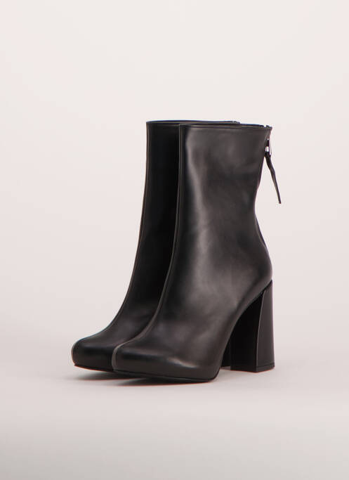 Bottines/Boots noir ASTRID BLACK LABEL femme