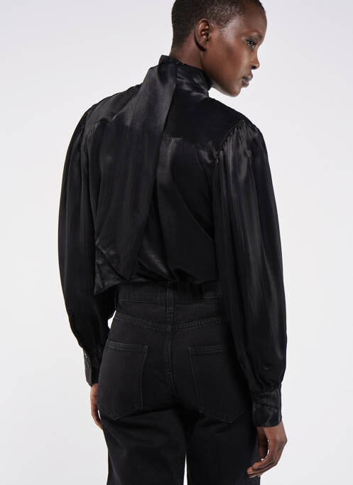 Chemisier noir ASTRID BLACK LABEL femme