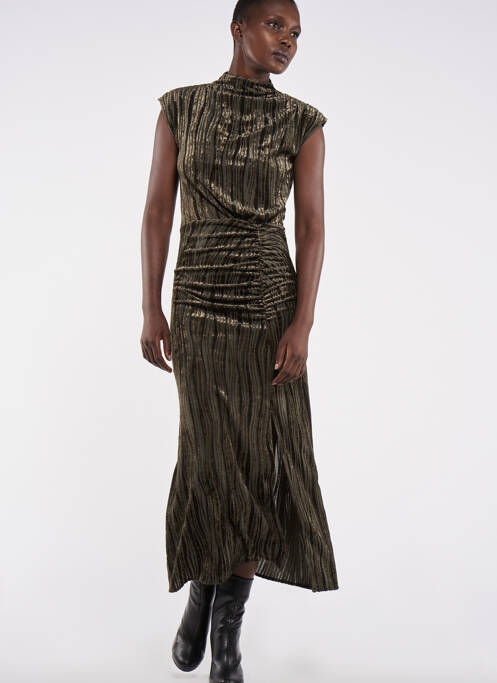 Ensemble robe vert ASTRID BLACK LABEL pour femme