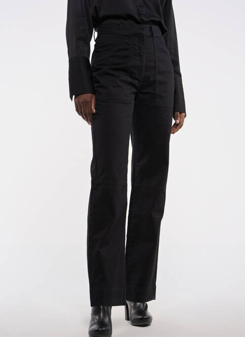 Pantalon cargo noir ASTRID BLACK LABEL pour femme