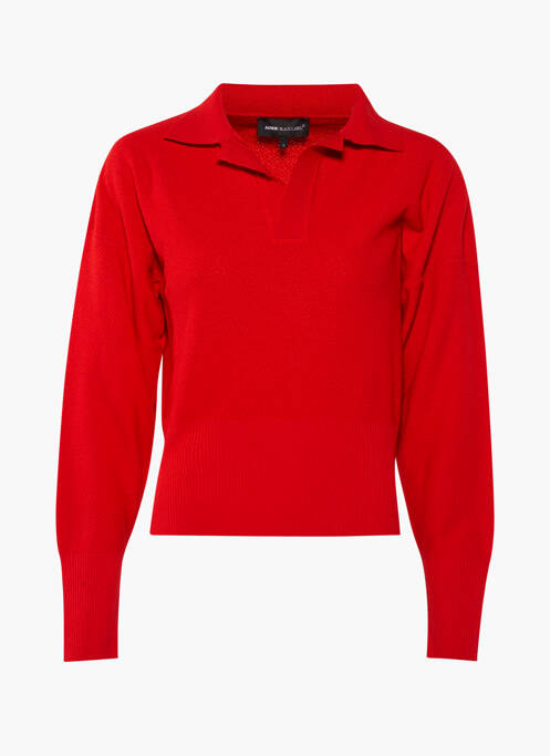 Polo rouge ASTRID BLACK LABEL pour femme