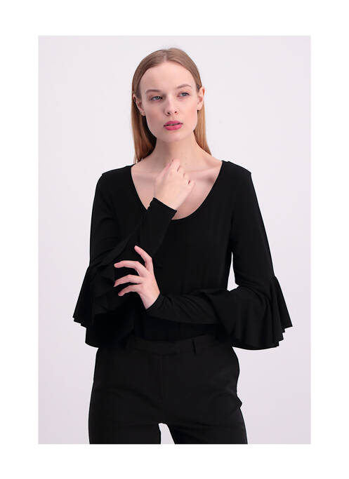 Body lingerie noir ASTRID BLACK LABEL pour femme