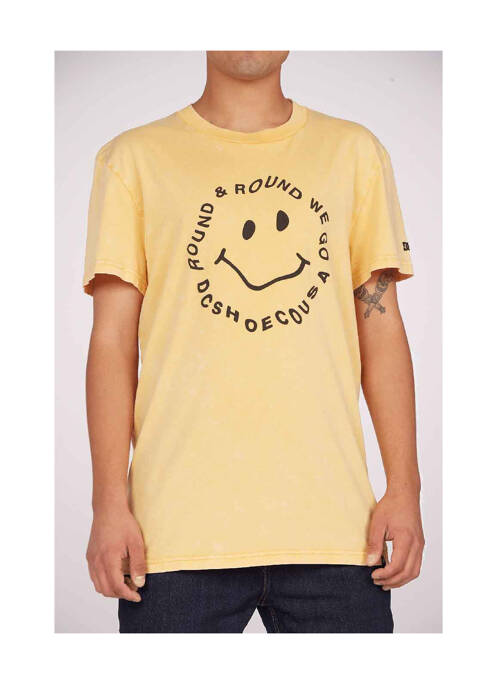 T-shirt or DCSHOECOUSA pour homme