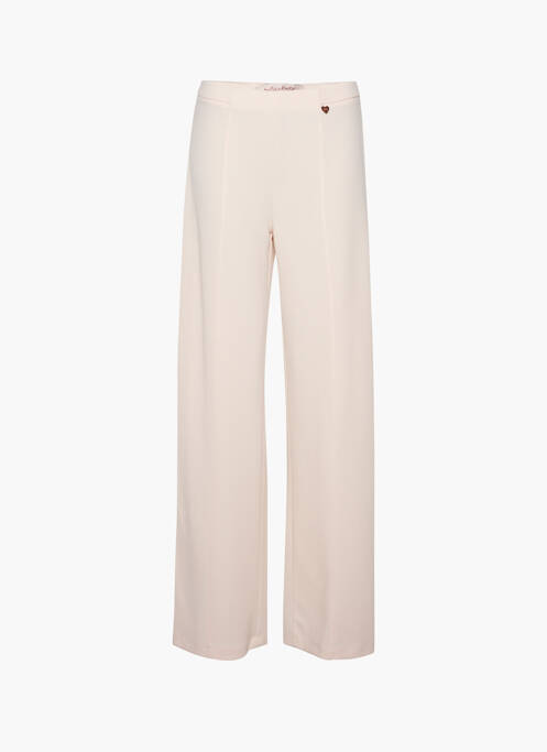 Pantalon flare beige AMELIE & AMELIE pour femme