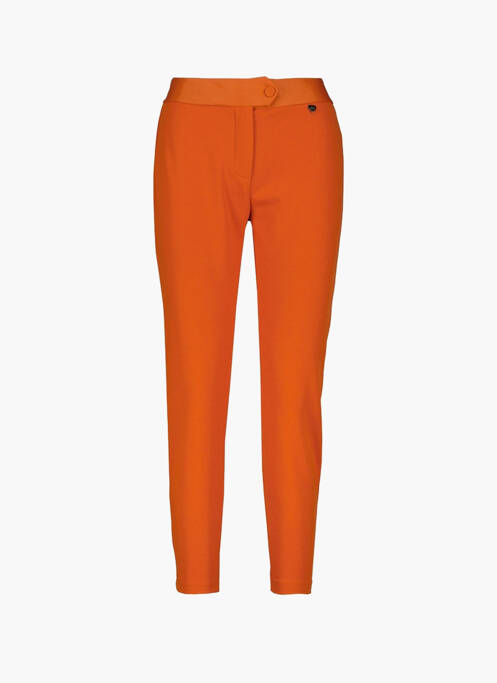 Pantalon chino orange AMELIE & AMELIE pour femme