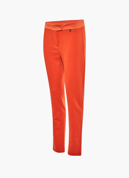 Pantalon chino orange AMELIE & AMELIE pour femme