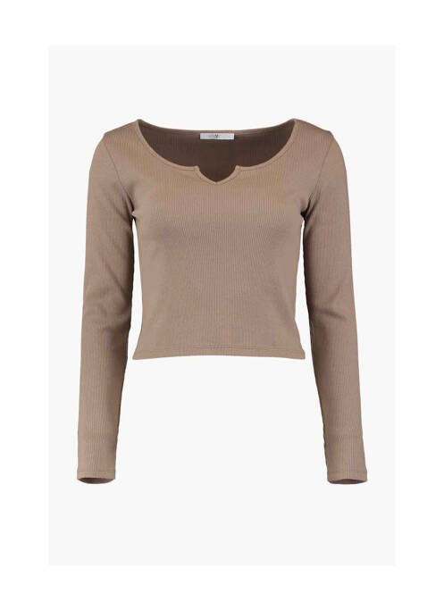 Top beige HAILYS pour femme