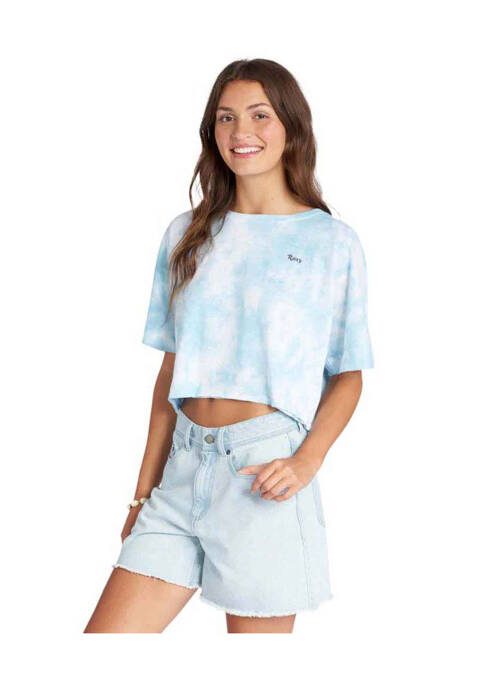 T-shirt bleu ROXY pour femme