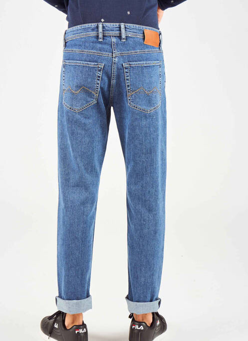 Jeans coupe droite bleu MAC pour homme