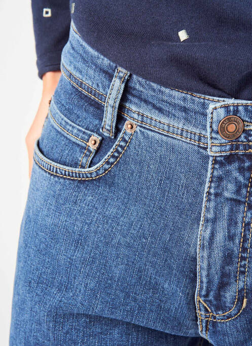 Jeans coupe droite bleu MAC pour homme